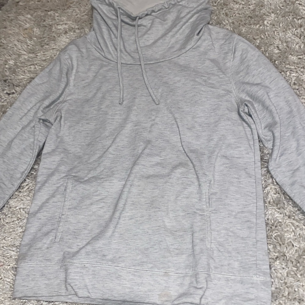 women sport sweater, gray, size M, brand serra